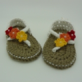 Fiorella crochet baby sandals